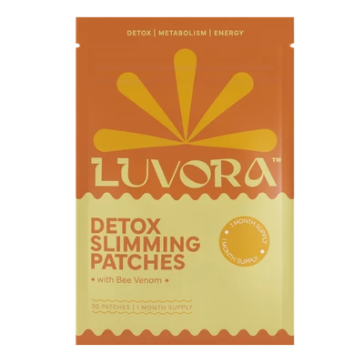 Pose Luvora Detox Slimming Patches med 30 slankeplastre med bigift